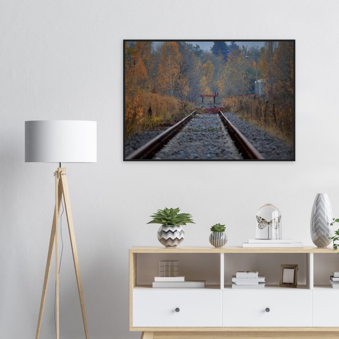 Abandoned Tracks - Framed Poster - JDivine 