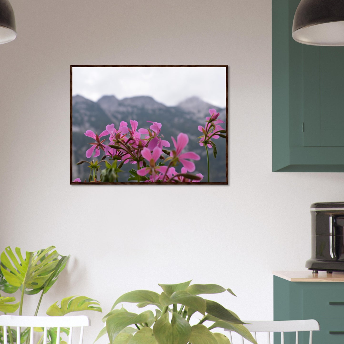 Alpine Bloom - Framed Poster - JDivine 