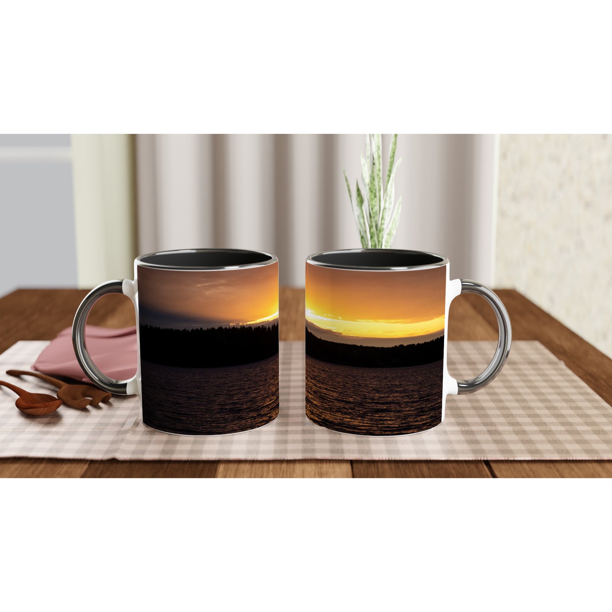 Amber Horizon Reflections - Mug - JDivine 