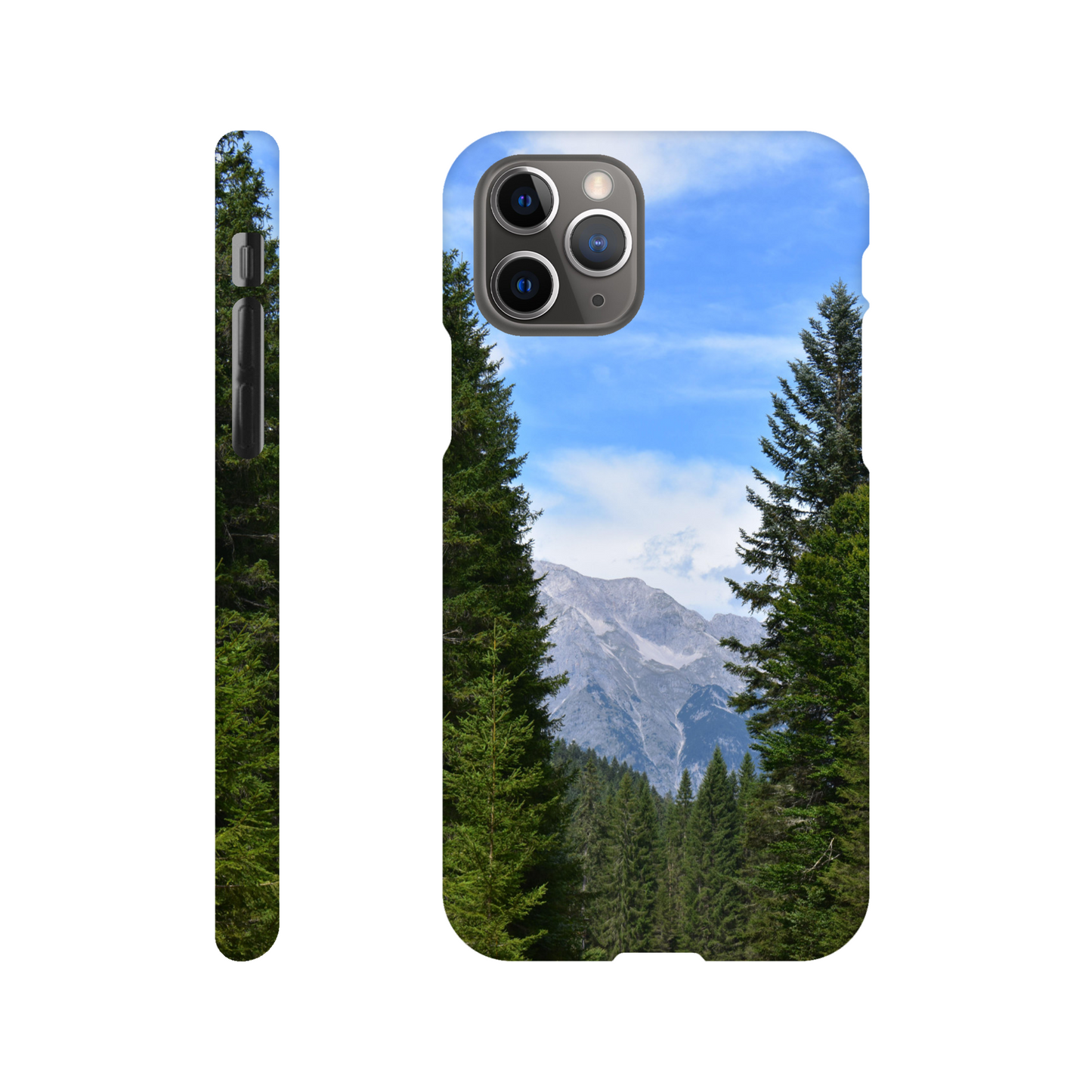 Evergreen Peaks - Slim Phone Case - JDivine 