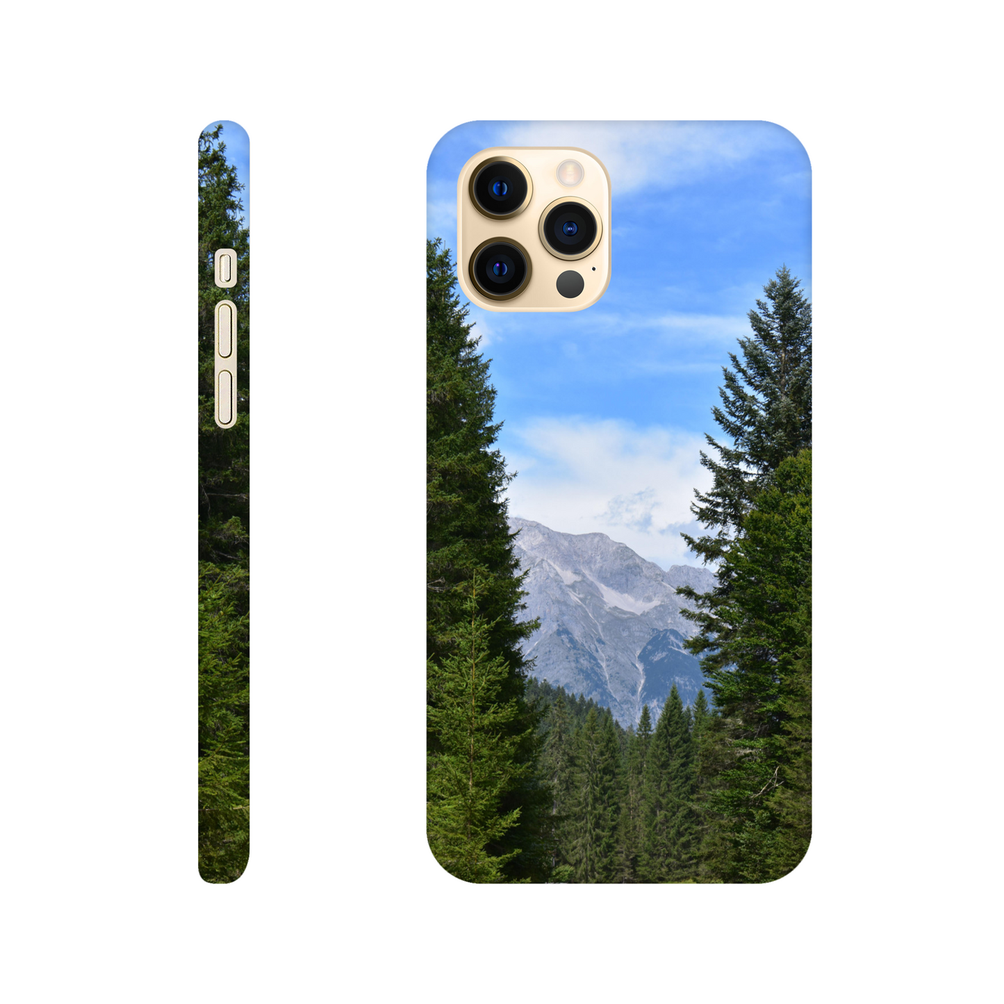 Evergreen Peaks - Slim Phone Case - JDivine 