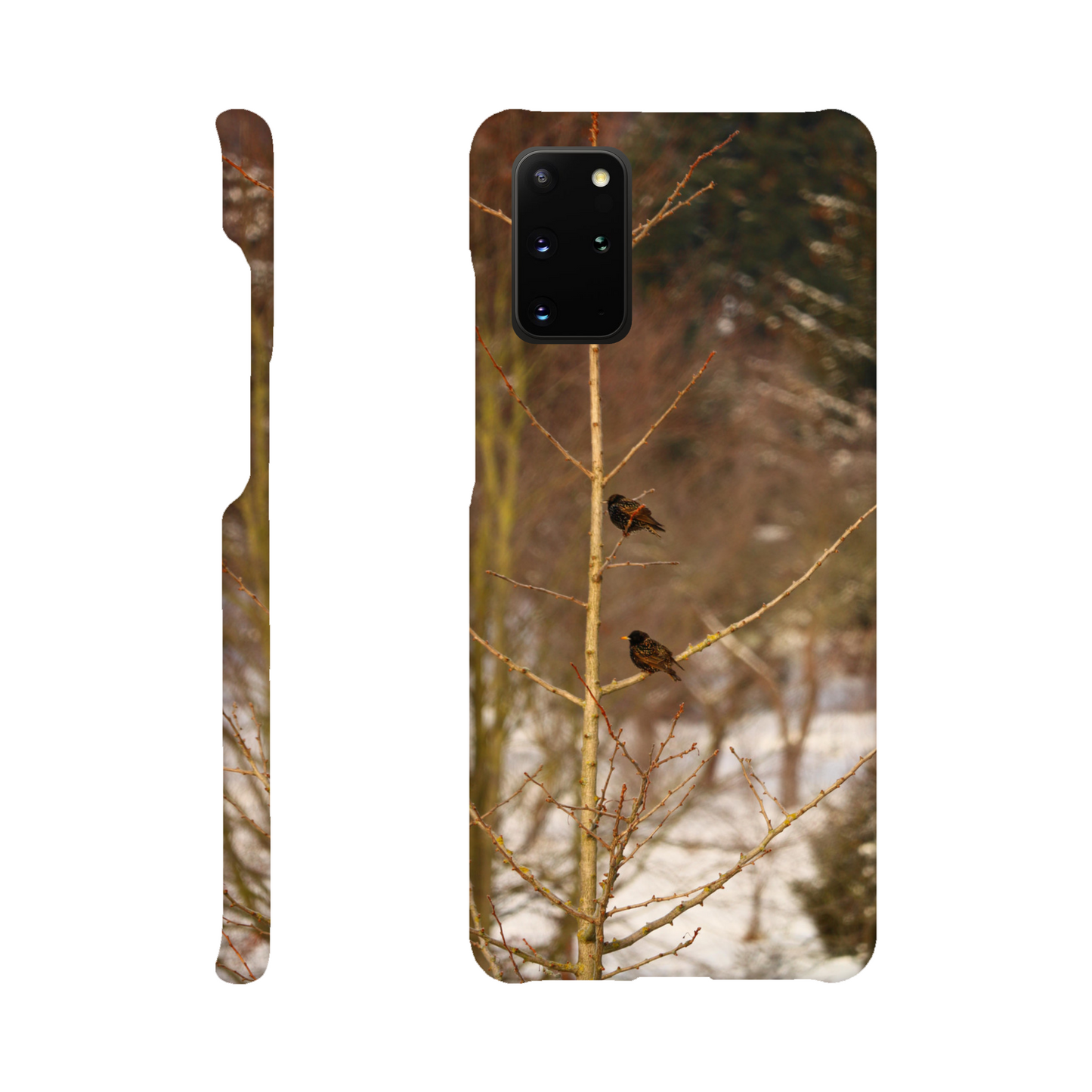 Feathered Winterday - Slim Phone Case - JDivine 