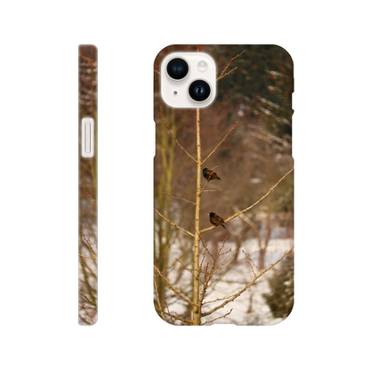 Feathered Winterday - Slim Phone Case - JDivine 