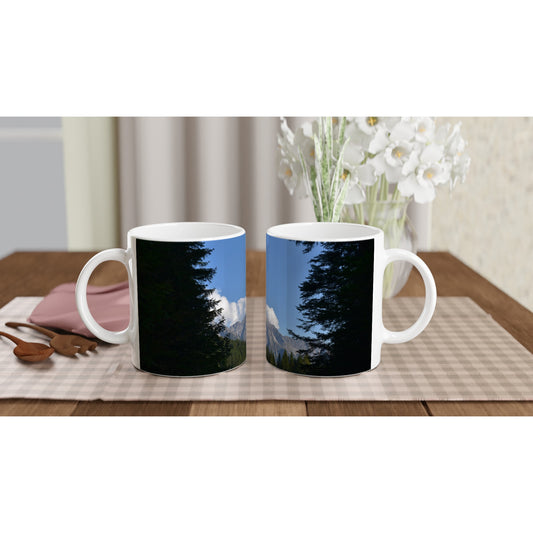 Framed Peaks - Mug - JDivine 