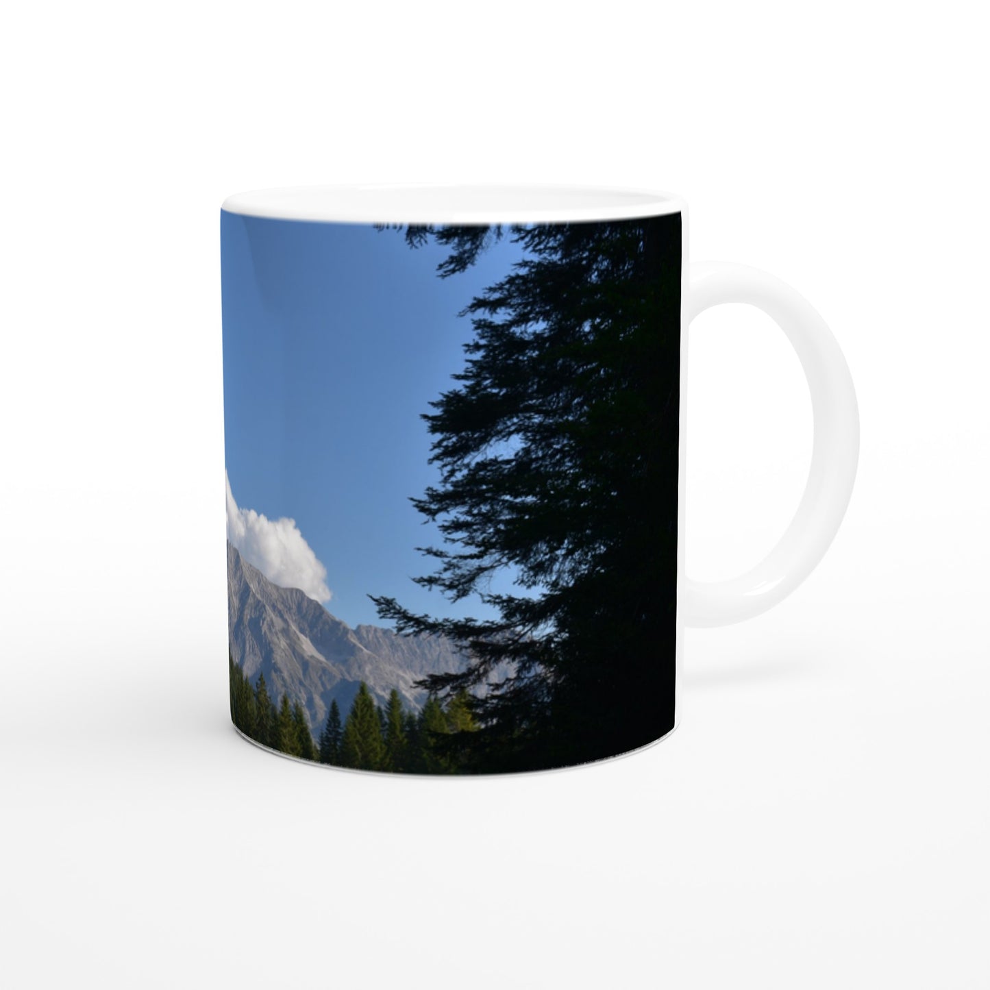 Framed Peaks - Mug - JDivine 