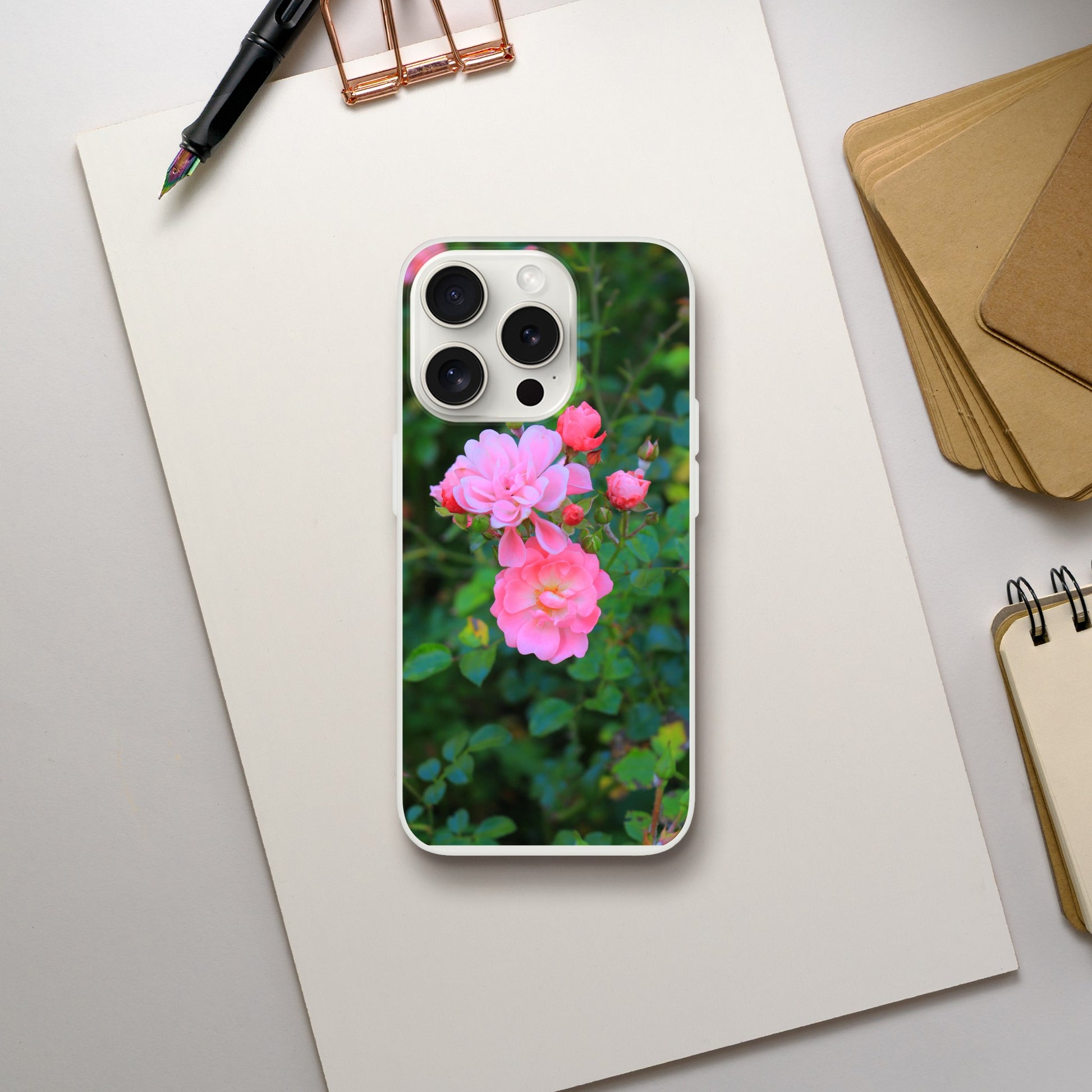 Late Fall Roses - Flexi Phone Case - JDivine 