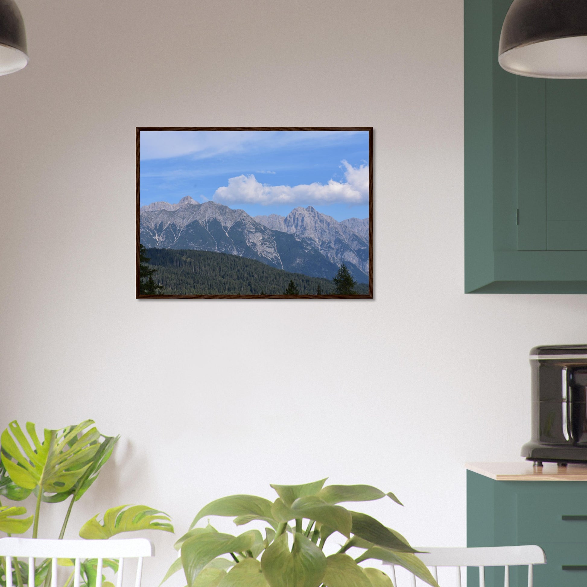 Majestic Peaks - Framed Poster - JDivine 