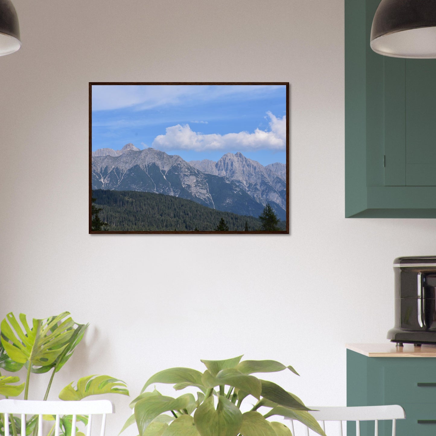 Majestic Peaks - Framed Poster - JDivine 