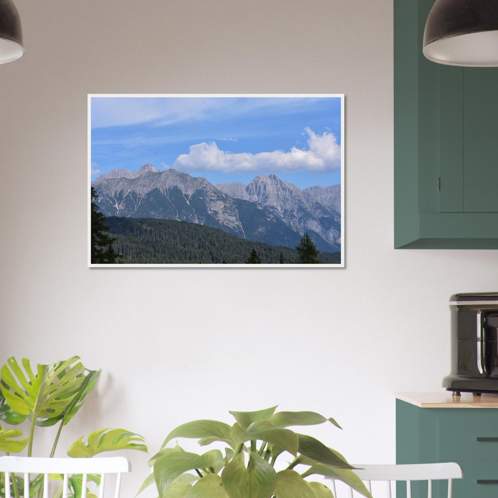 Majestic Peaks - Framed Poster - JDivine 