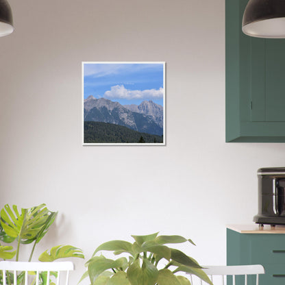 Majestic Peaks - Framed Poster - JDivine 