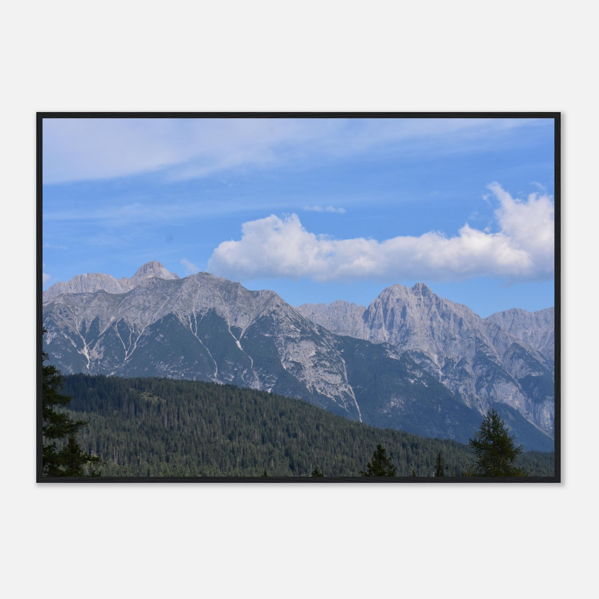 Majestic Peaks - Framed Poster - JDivine 