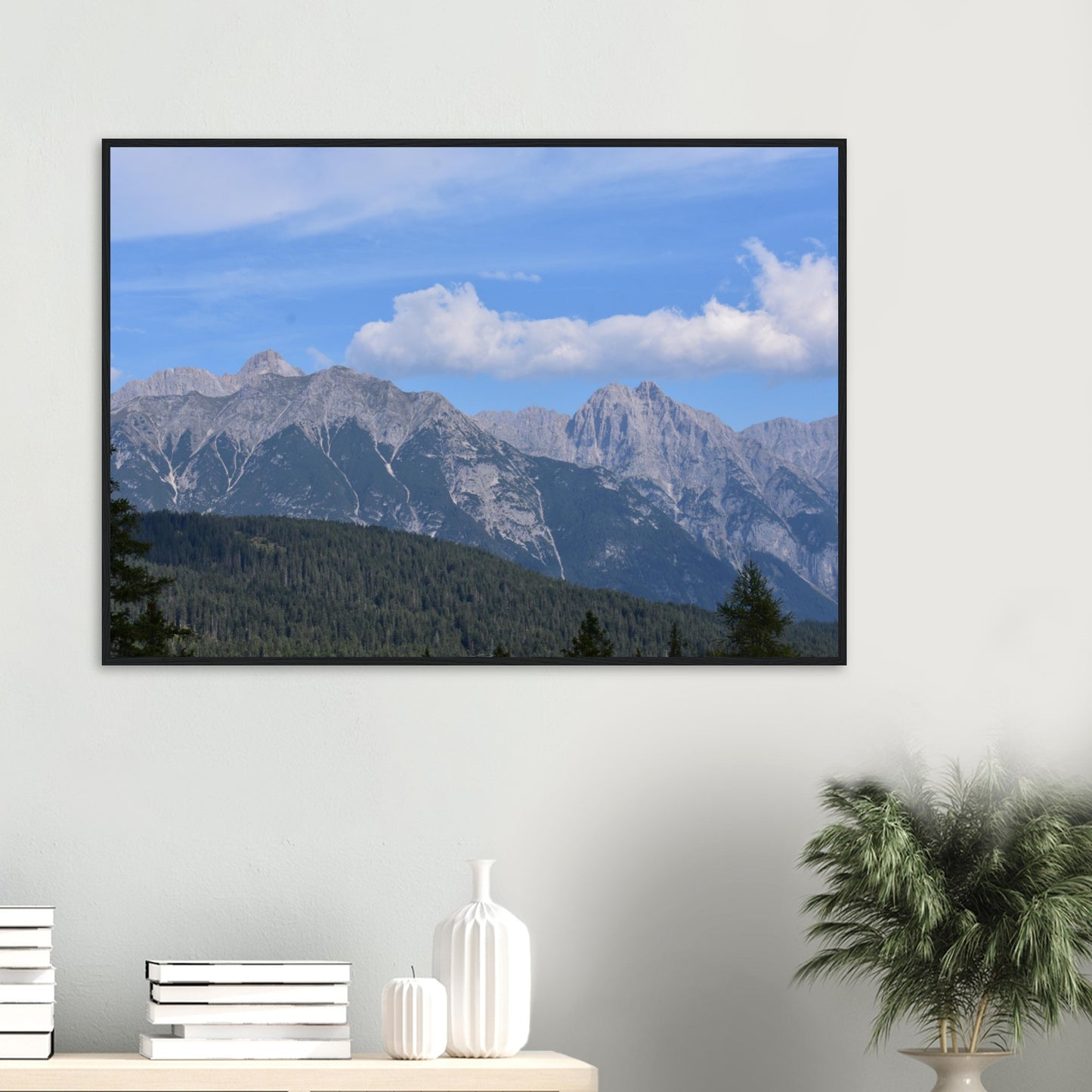 Majestic Peaks - Framed Poster - JDivine 