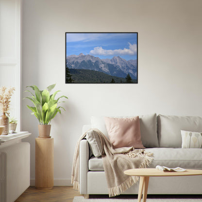 Majestic Peaks - Framed Poster - JDivine 