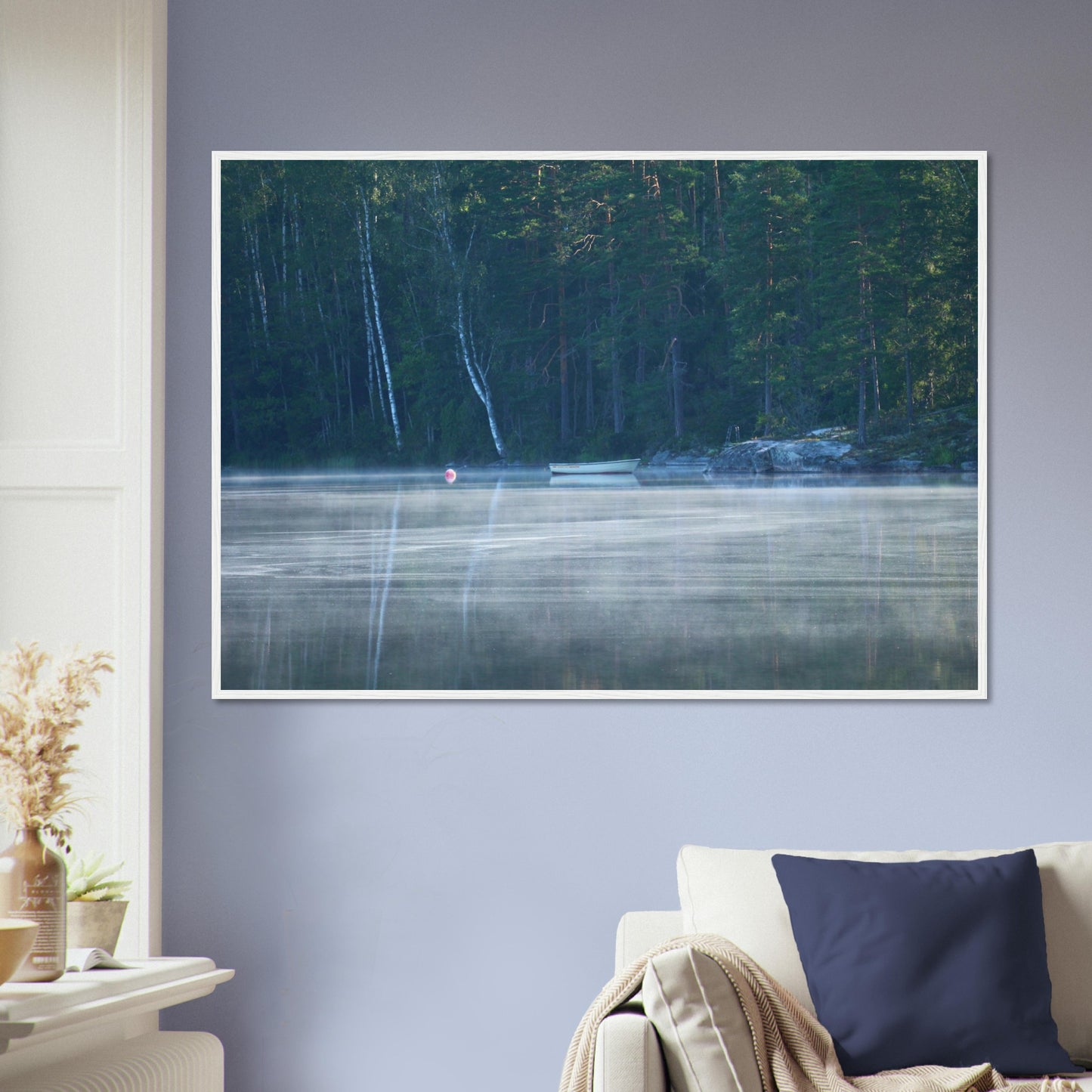 Misty Morning Calm - Framed Poster - JDivine 