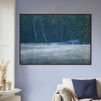 Misty Morning Calm - Framed Poster - JDivine 