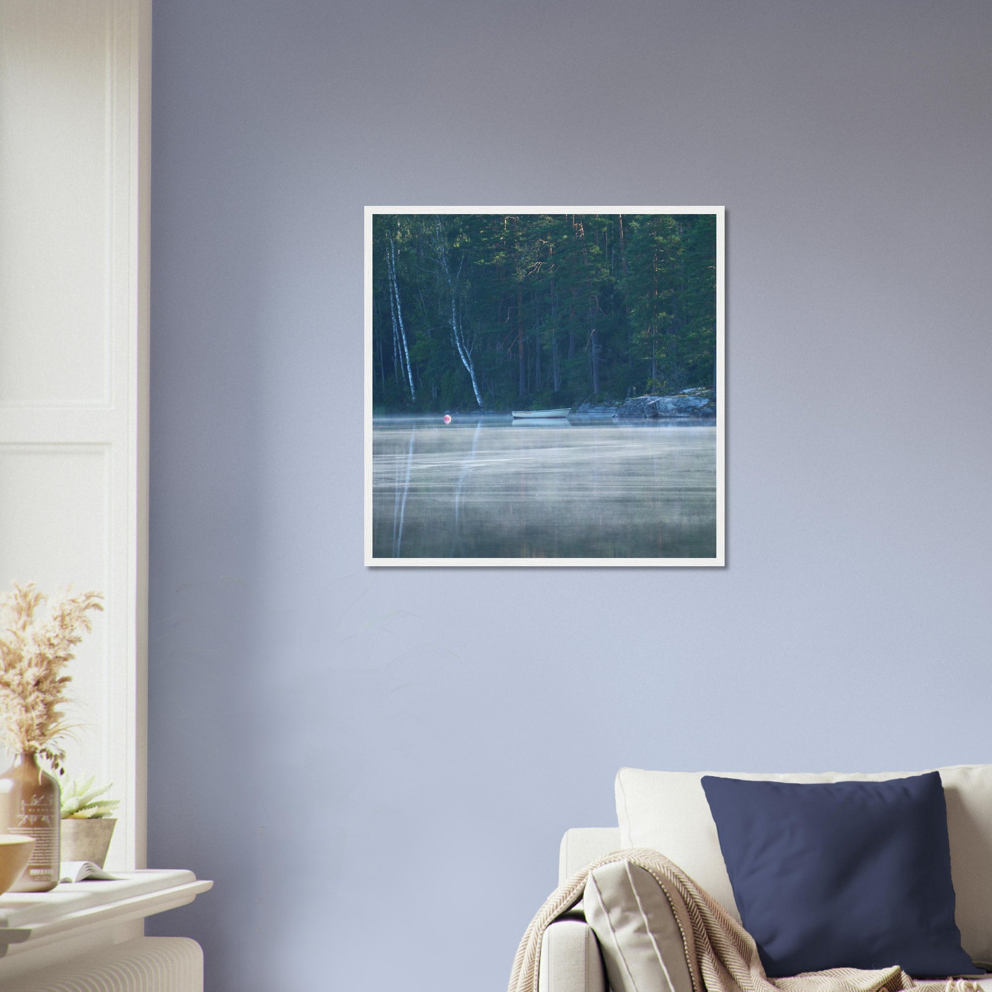 Misty Morning Calm - Framed Poster - JDivine 