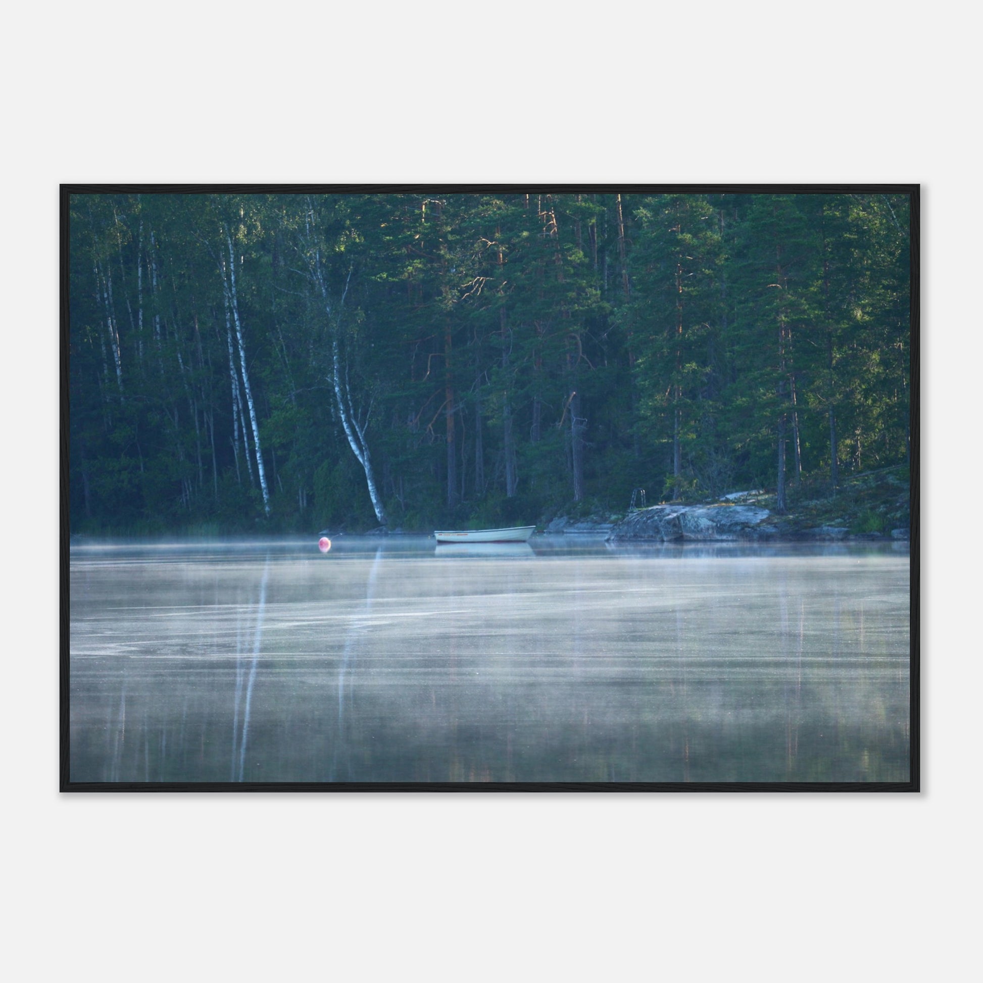 Misty Morning Calm - Framed Poster - JDivine 