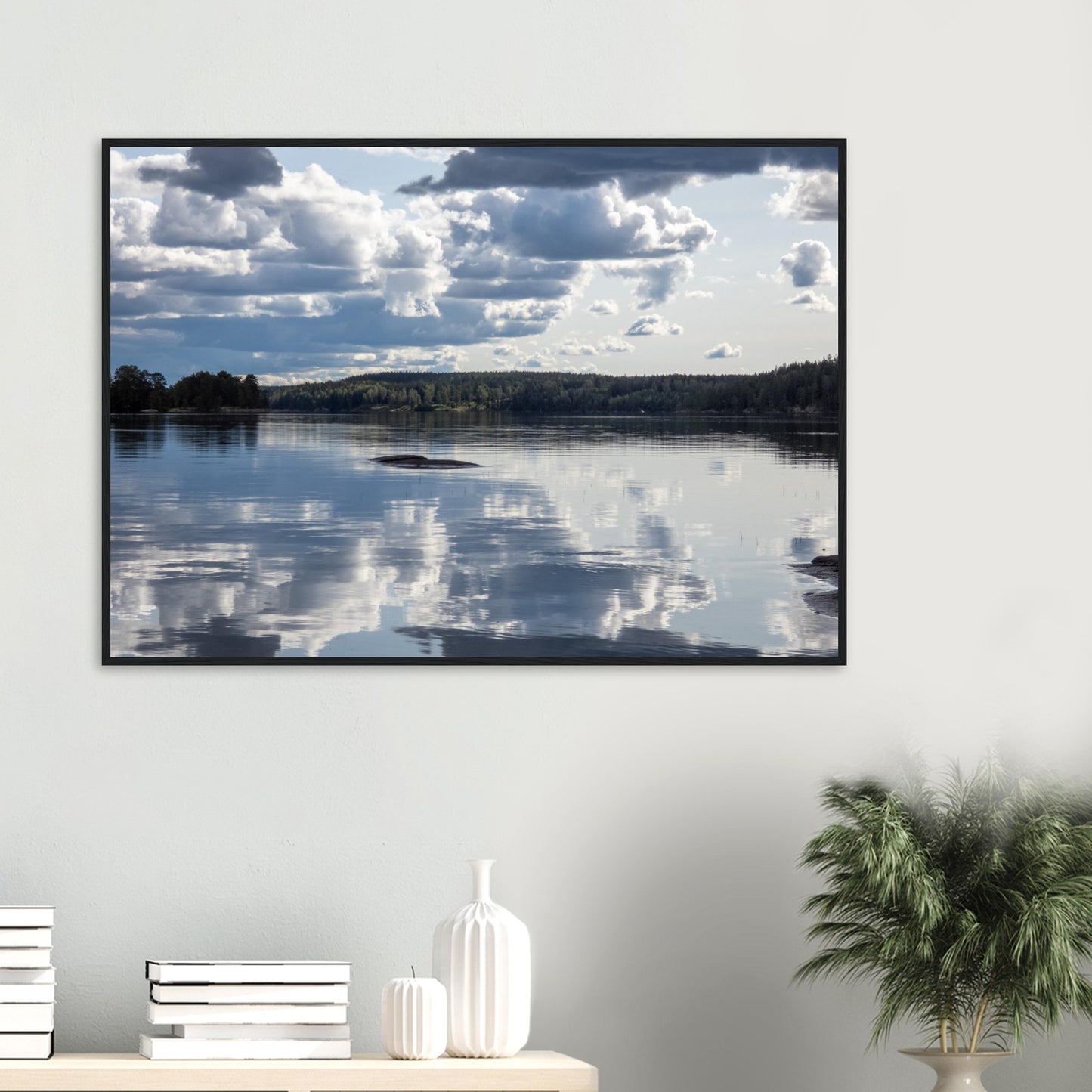 Tranquil Reflections - Framed Poster - JDivine 