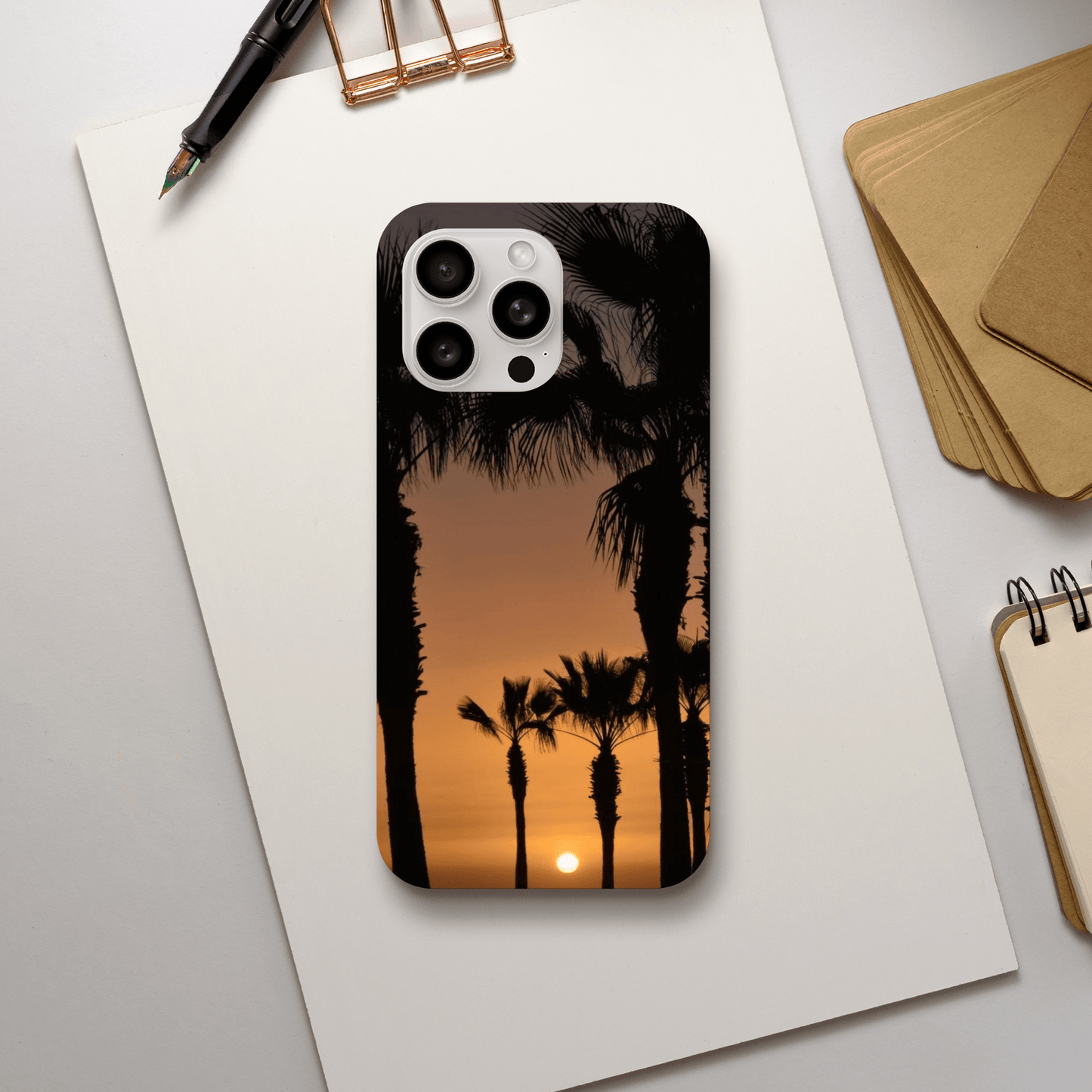 Twilight Palms Silhouette - Tough Phone Case - JDivine 