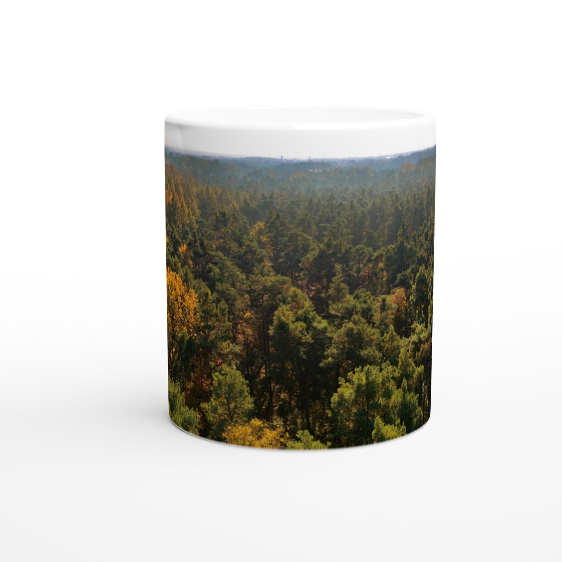 Vibrant Autumn Forest - Mug - JDivine 