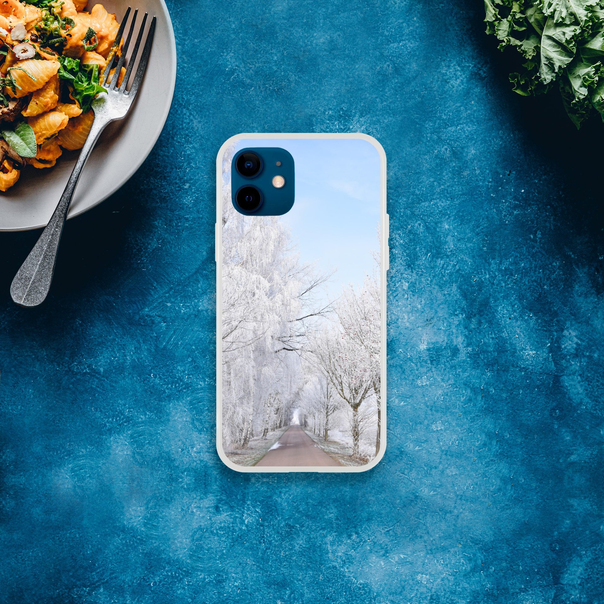 Winter’s Silent Path - Flexi Phone Case - JDivine 